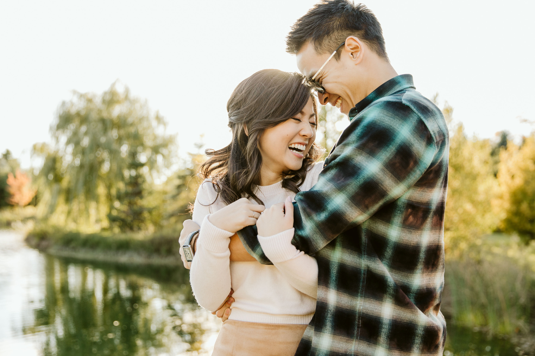 cool engagement photographer