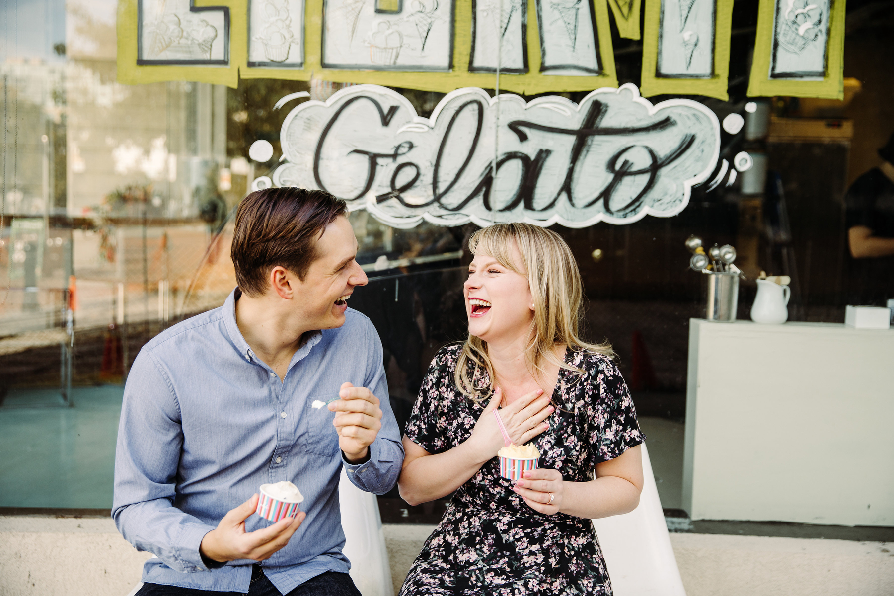 downtown toronto engagement photos