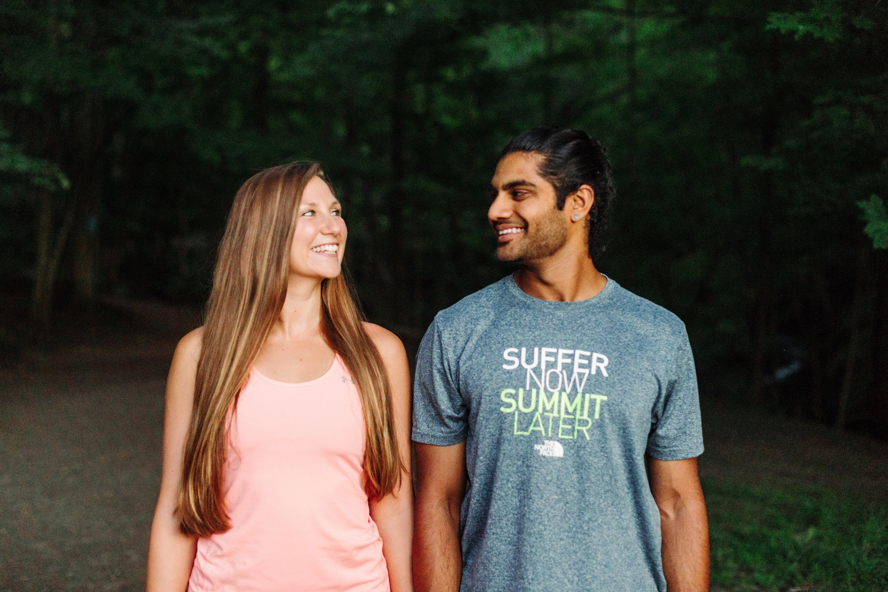yoga engagement shoot toronto