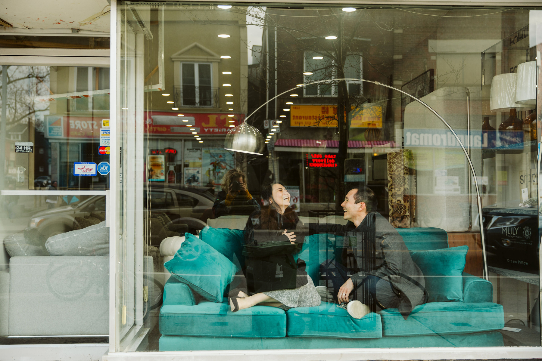 landsdown and bloor engagement photography