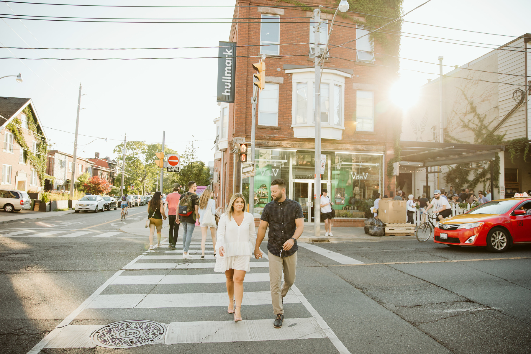 ossington engagement photography