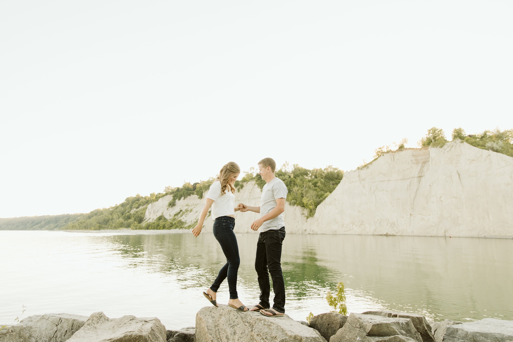 scarborough engagement shoot