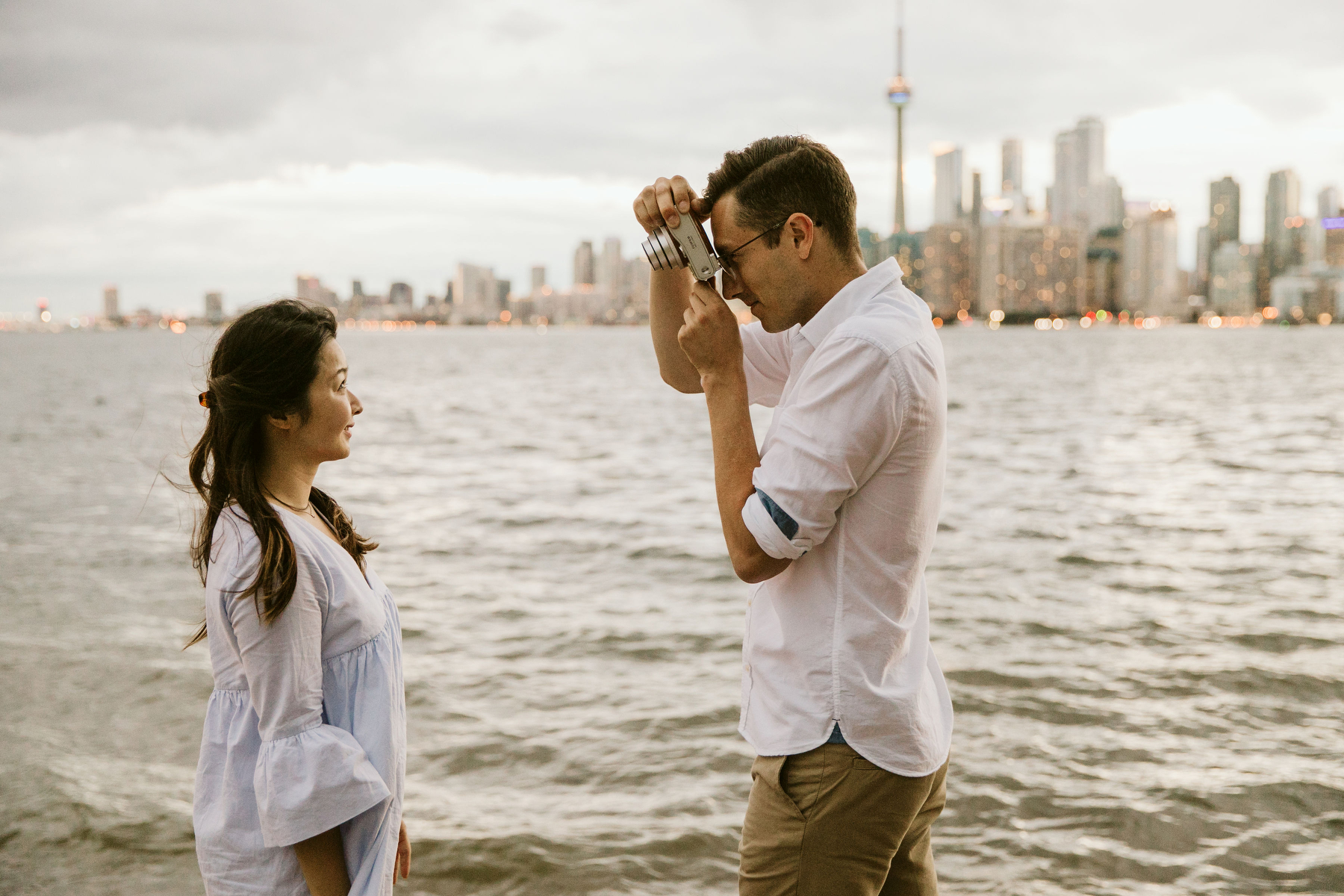 toronto island wedding photography