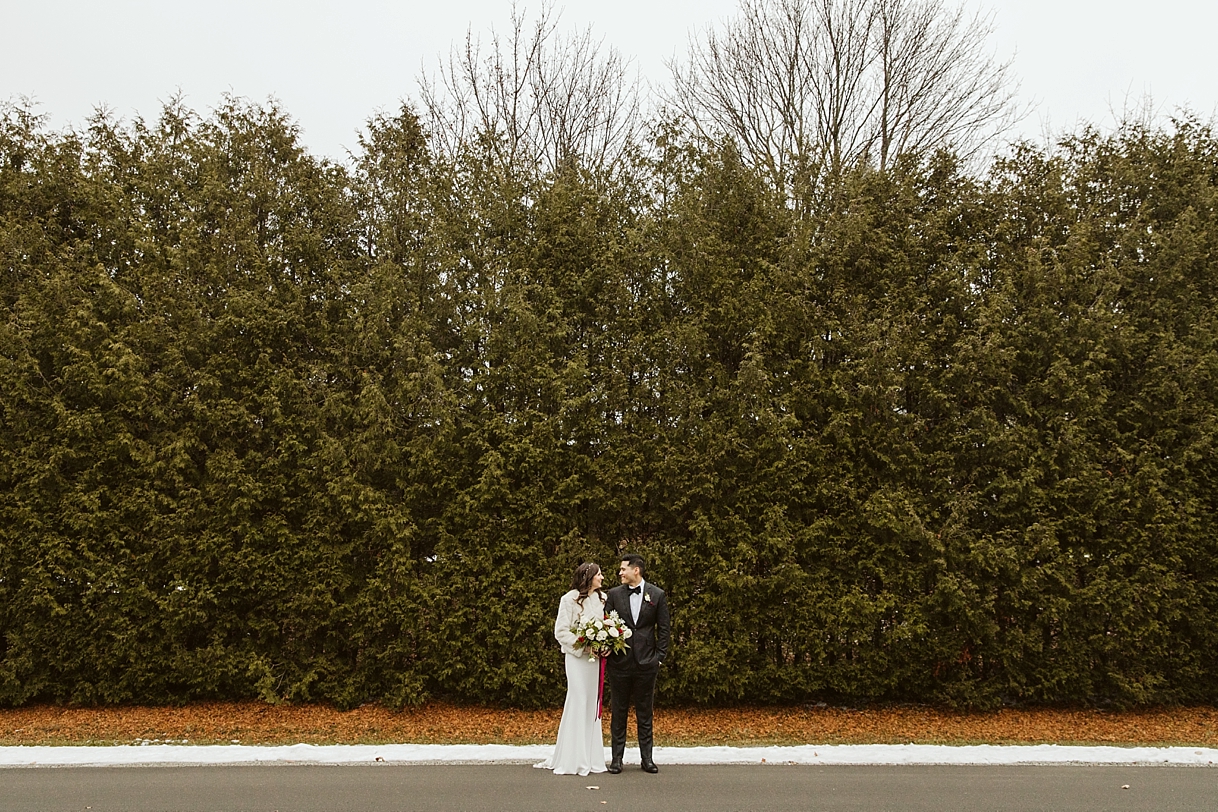 toronto winter wedding photography
