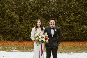 winter wedding in toronto