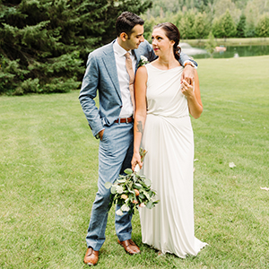 rustic country wedding in ontario at a private estate